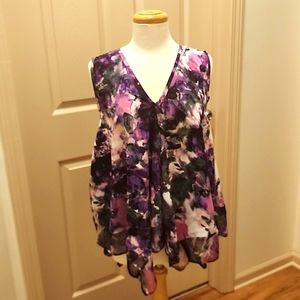 Simply Vera Wang Blouse, Size Large